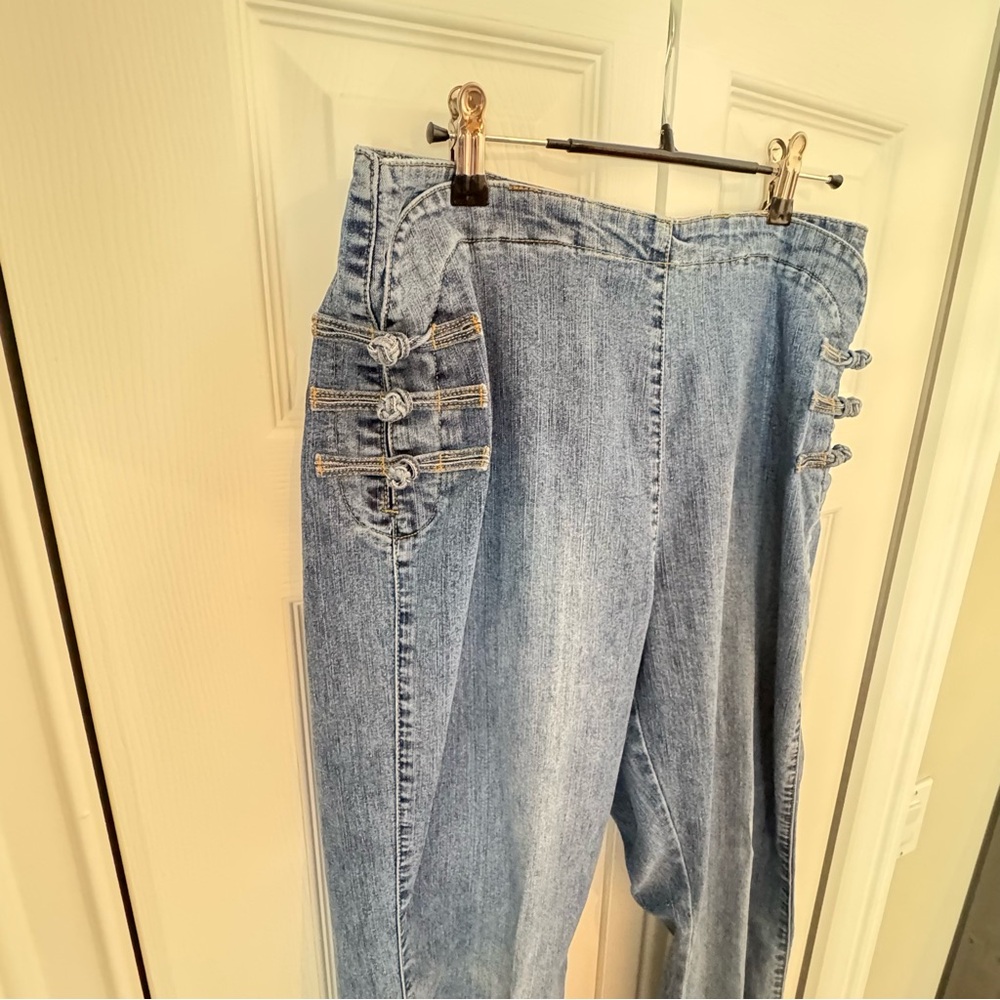 Baccini Women's Boot Cut Jeans - Light Blue - Picture 11 of 14